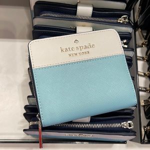 Kate Spade Staci Small Zip Around Wallet Poolside Multi